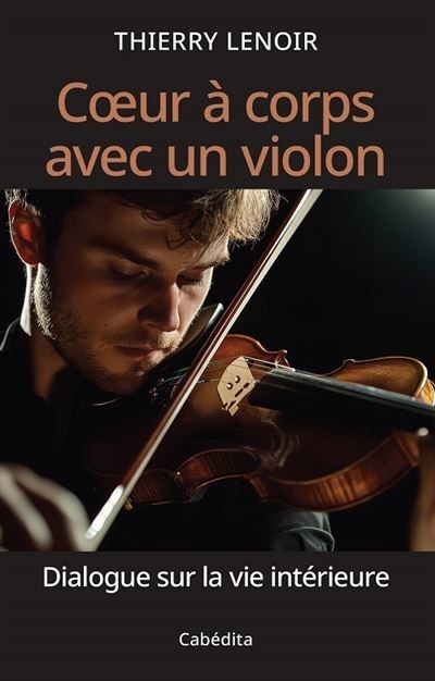 coeur a corps avec un violon